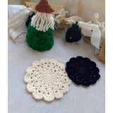 Platos De Sitio Tejidos A Crochet