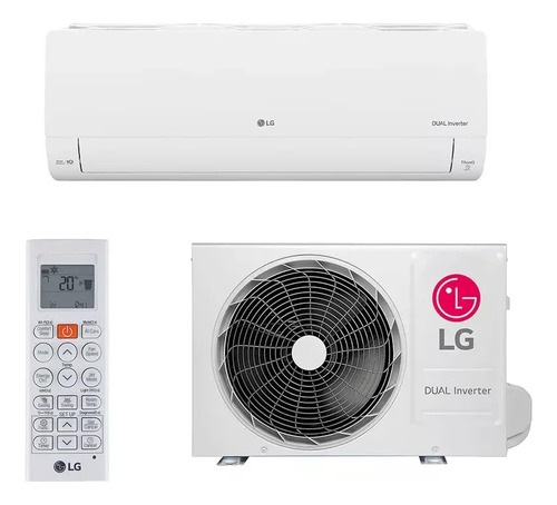 Ar Condicionado Hi Wall LG Dual Voice Inverter 12.000 Btus