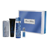 Set Paris Hilton Men 4pzs 100 Edt/shower Gel/desodorante