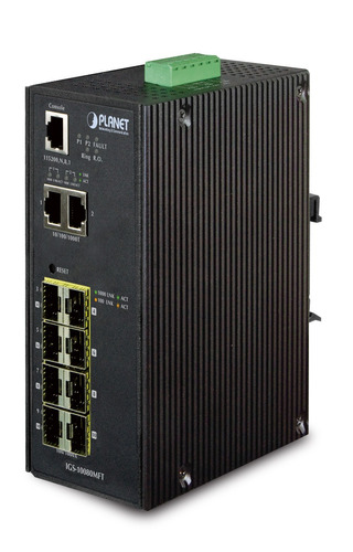 Industrial Ethernet Solution Igs-10080mft Planet Networking