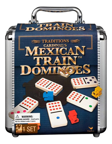 Jogo Mexican Train Dominoes Para A Família