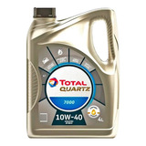 Aceite 10w40 7000 Total Quartz 4 Lt Semisintetico Diesel