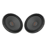 Par De Subwoofer Jbl 12  Doble Bobina Stage122d Exelentes 2p Color Negro