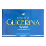Sabonete Barra De Glicerina Neutro Arte Nativa Caixa 100g