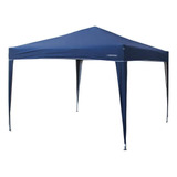 Tenda Praia Gazebo 3x3 Azul Camping C/bolsa Transporte Uv+50