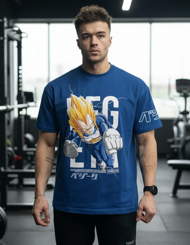 Playera Dragon Ball Z 100% Original Deportiva Hombre