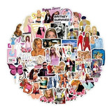 Stickers Autoadhesivos - Britney Spears (50 Unidades)