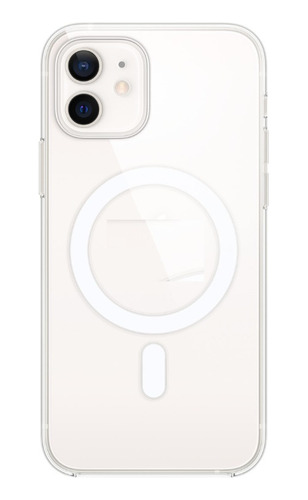 Estuche Case Rígido Transparente Magnético Para iPhone