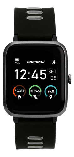 Relógio Smartwatch Mormaii Life Gps Unissex Full Display
