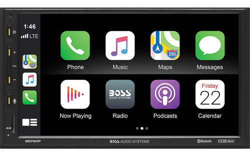 Pantalla Stereo Boss 7 Pulgadas Android Auto Car Play Bt