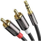 Cable Auxiliar Adaptador De Audio 3.5mm A 2rca 1.8 M