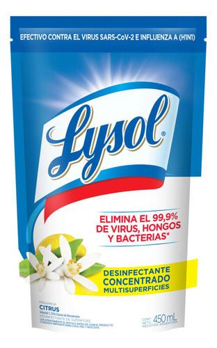 Espadol Dettol Repuesto Limpiador Multiuso Doy Pack 450ml