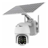 Camara De Seguridad Solar Domo 360 Conexion Chip 4g