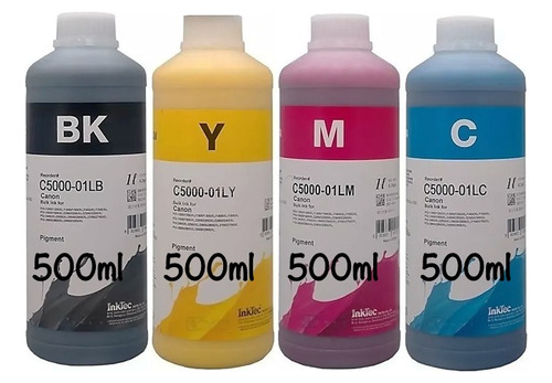 Kit 500ml Compatible Canon Tc20 Gx5010 Gx7010 Gx6010 Pigment