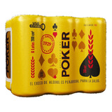 Cerveza Poker En Lata Six Pack X269cm3 C - mL a $10