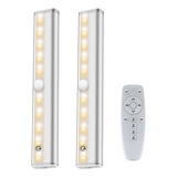 Lámpara De Armario Con Mando A Distancia, 20 Led, Regulable,