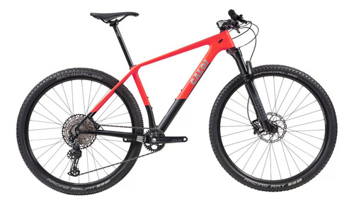 Bicicleta Caloi Carbon Sport Slx 12v Susp Rockshox Verm 2021