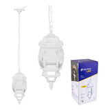 Colgante Farol, Blanco, 1xe26 Volteck 47296