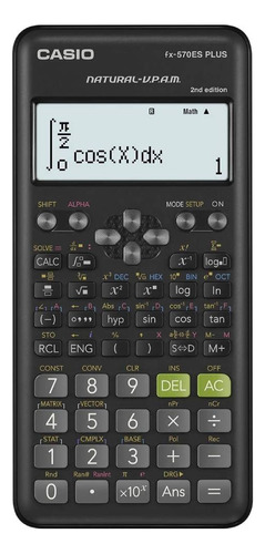 Calculadora Casio 417 Funciones Fx-570es Plus 2da Generación