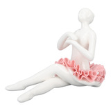 Figura De Bailarina De Cerámica, Bailarina De Ballet