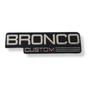 Emblema Ford Bronco Custom Original Ford Bronco