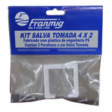 Kit Reparo Abas Salva Tomada 4x2 P/ Caixa De Luz - 10 Peças