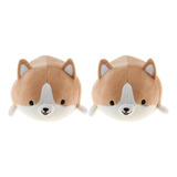 Brinquedo De Pelúcia Acolchoado Macio Shiba Inu Para