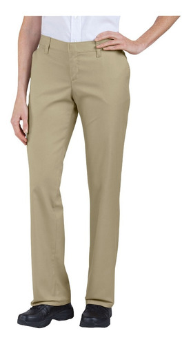 Pantalón Dickies Dama Stretch Slim Fit Fp212 Ds (khaki)