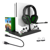 Base De Carga Y Ventilador Consola Para Xbox One S One X