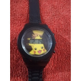  Reloj De Pokemon Picachu De Nintendo (de Uso) 