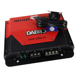 Amplificador Clase D Dabb Dab-1000.1d 1000watts Color Negro