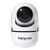 Cámara De Seguridad Kanji Kj-camip1mx1 Con Resolución De 1mp Visión Nocturna Incluida Blanca 