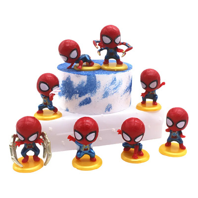 8 Piezas Figura Juguetes De Coleccion Gadgets Spider-man | Meses sin interés