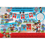 Kit Imprimible Paw Patrol Patrulla Canina Cachorros N43