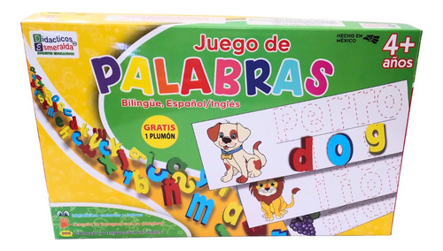 Juego De Palabras  Deletrear Montessori