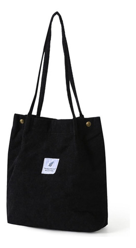 Bolsa Sacola Grande Feminina Resistente Ombro Preta Promoção