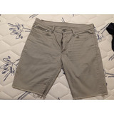 Bermuda Shorts Levis Jeans 511 Slim Importada Eua 36 Br44/46