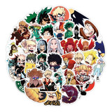 My Hero Academia 50 Calcomanias Stickers D Pvc Vs Agua Anime