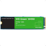 Ssd Wd Green Sn350 1t, M.2 2280, Pcie, Nvme, Leitura: 3200mb