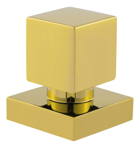 Acabamento Registro Deca Metal Quadrado 1/2 3/4 Dourado Gold