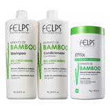 Felps Kit Bamboo Shampoo + Condicionador E Máscara + Brinde