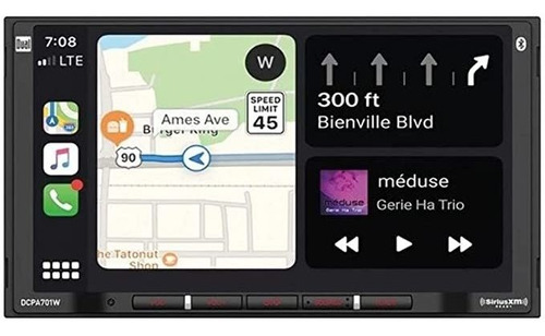 Dual Electronics Dcpa701w 7 "2 Din Digital Media Recept.