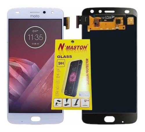 Tela Frontal Display Para Moto Z2 Play Xt1710 Oled+ Pelicula