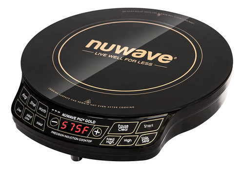 Nuwave Placa De Induccin De Precisin Gold De 1500 Vatios De