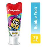 Pasta Dental Colgate Smiles Minions Bubble Fruit 75 Ml