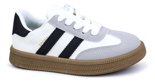 Tenis Agear Niños Niñas 6-18años Casual Moda Negro Rosa Blanco | MercadoLibre