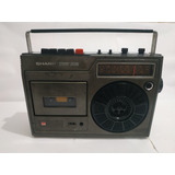 Radio Sharp Gf-1600x Raro Antigo Reliquia Peças Placa