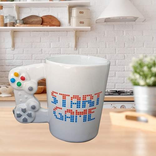 Caneca Controle De Video Game Playstation Youtuber