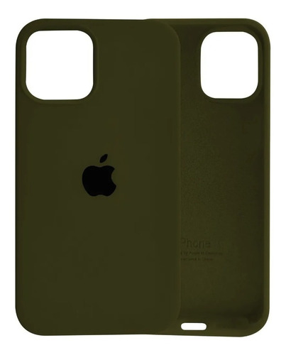 Silicone Case Compatible Con iPhone 12 + Protector Hidrogel