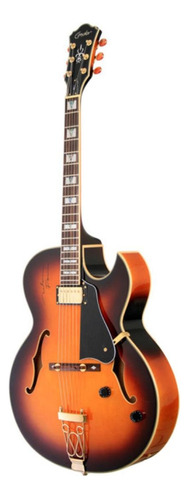 Guitarra Elétrica Condor Jnf-1 De  Bordo Sunburst Com Diapasão De Pau-rosa
